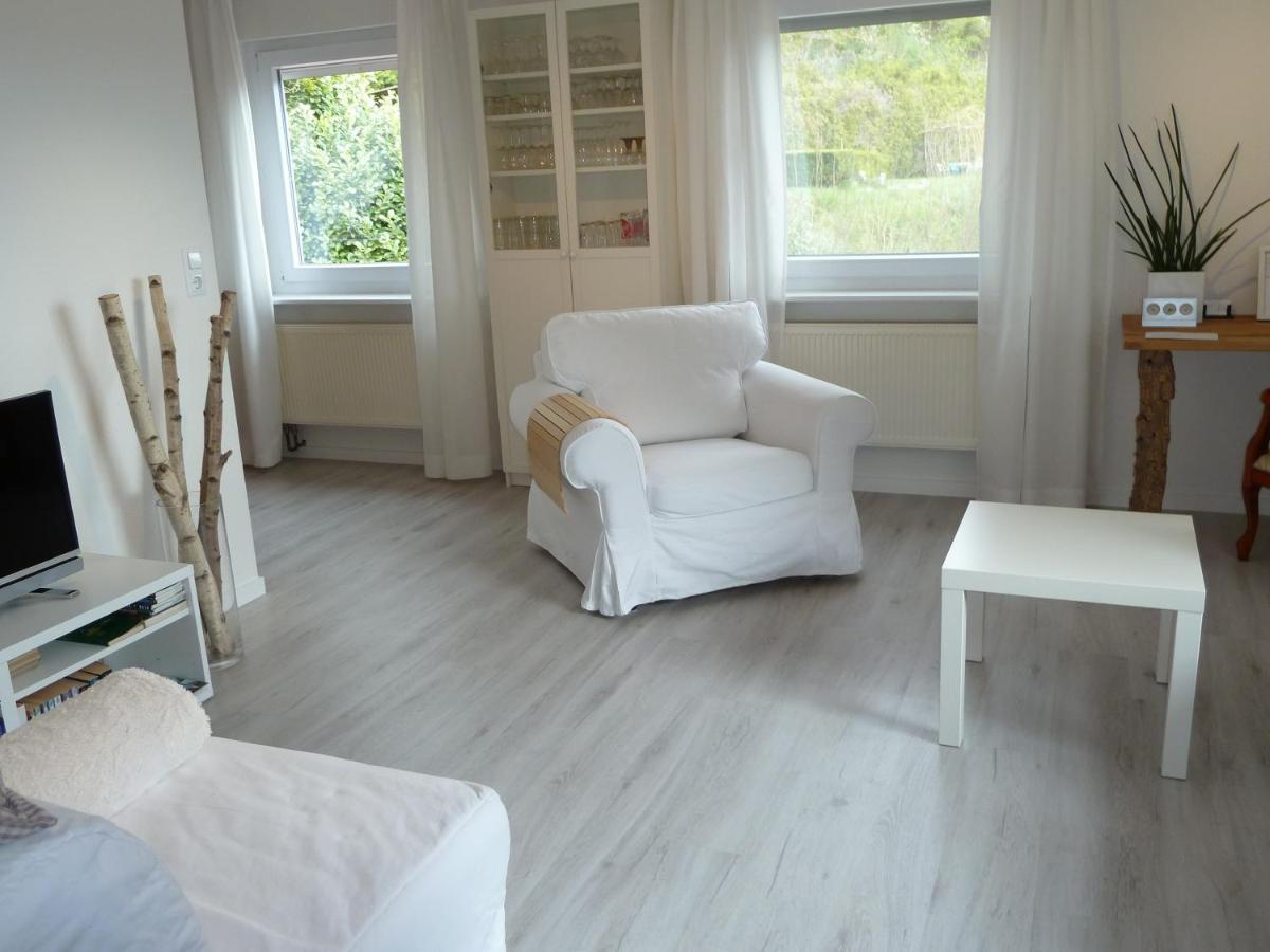Helle 70 Qm Ferienwohnung Mit Herrlichem Blick Тенинген Экстерьер фото