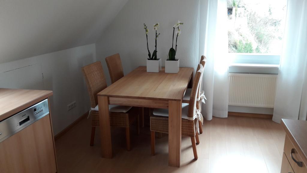 Helle 70 Qm Ferienwohnung Mit Herrlichem Blick Тенинген Экстерьер фото