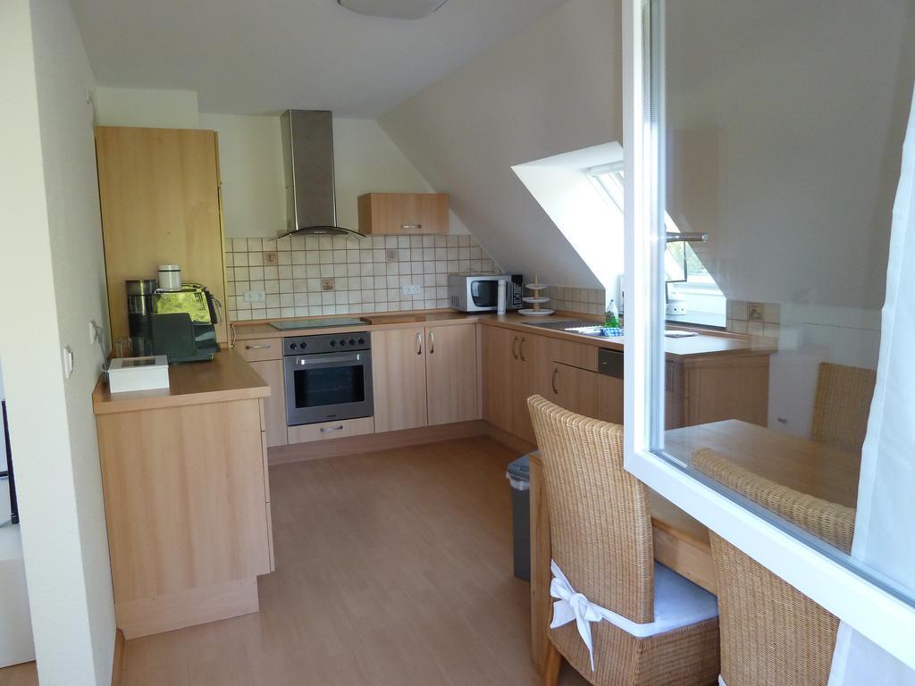 Helle 70 Qm Ferienwohnung Mit Herrlichem Blick Тенинген Экстерьер фото