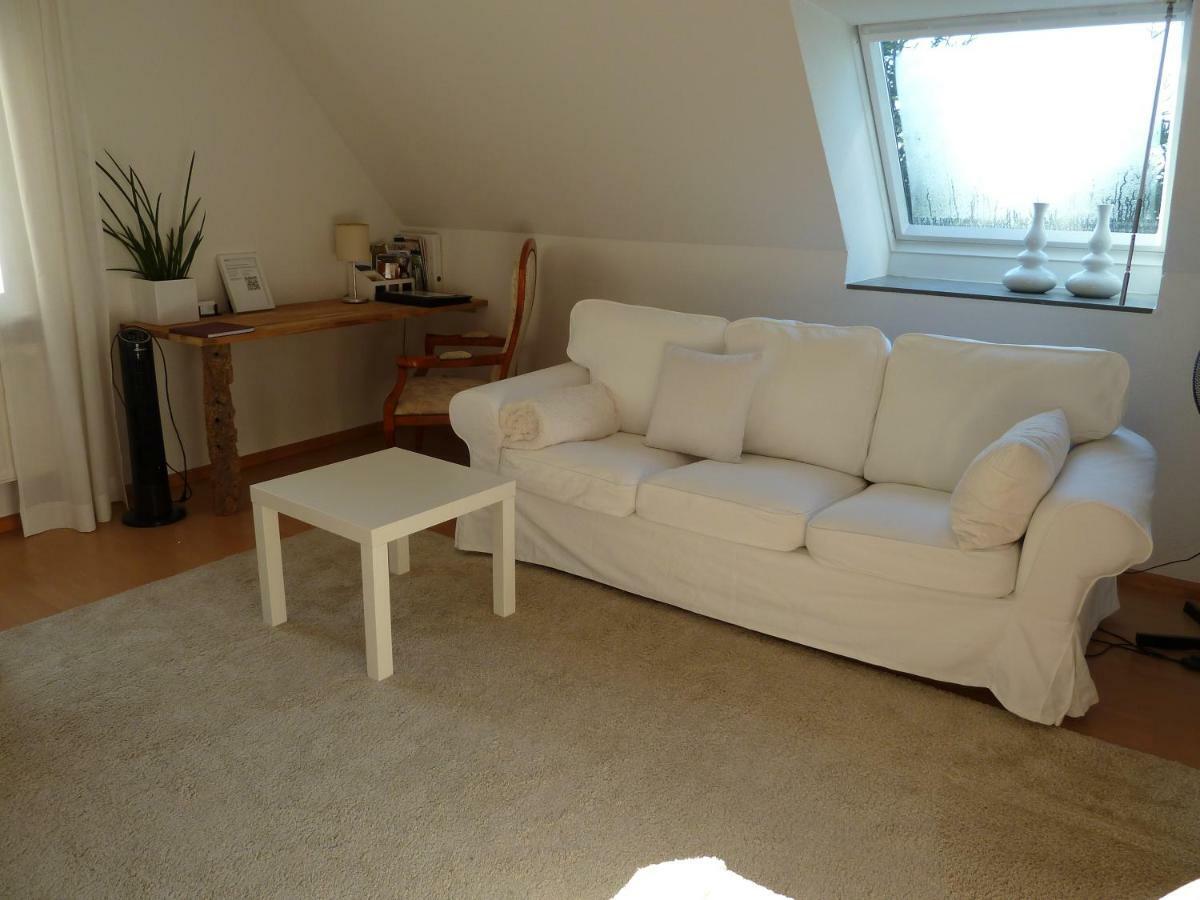Helle 70 Qm Ferienwohnung Mit Herrlichem Blick Тенинген Экстерьер фото